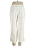 Larry Levine Solid Ivory Khakis Size 14 - photo 2