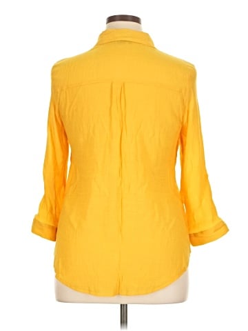A. Byer 3/4 Sleeve Button-Down Shirt (view 2)