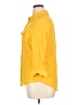 A. Byer Yellow 3/4 Sleeve Button-Down Shirt Size XL - photo 5