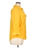 A. Byer Yellow 3/4 Sleeve Button-Down Shirt Size XL - photo 4