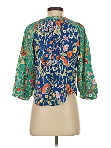 Floreat 3/4 Sleeve Blouse (view 2)