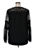 Roz & Ali Black Long Sleeve Blouse Size XL - photo 2