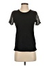J.Crew 100% Cotton Black Short Sleeve Top Size S - photo 1