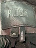 Paige 100% Leather Black Brown Leather Jacket Size XS - photo 6