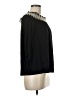 Cha Cha Vente Black 3/4 Sleeve Blouse Size M - photo 4