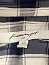 Foxcroft Checkered-gingham Blue 3/4 Sleeve Button-Down Shirt Size 14 - photo 7