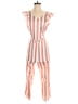 Kittenish Stripes Pink Jumpsuit Size S - photo 1