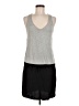 Assorted Brands Color Block Gray Casual Dress Size M - photo 1