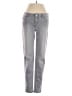 White House Black Market Solid Gray Jeans Size 0 Regular - photo 1