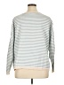 Dokotoo 100% Cotton Stripes Blue Teal Pullover Sweater Size XL - photo 2