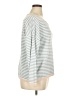 Dokotoo 100% Cotton Stripes Blue Teal Pullover Sweater Size XL - photo 4