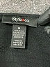 Style&Co Stars Black 3/4 Sleeve Blouse Size M - photo 7