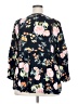 Avenue 100% Viscose Blue 3/4 Sleeve Blouse Size 18 - 20 Plus - photo 2