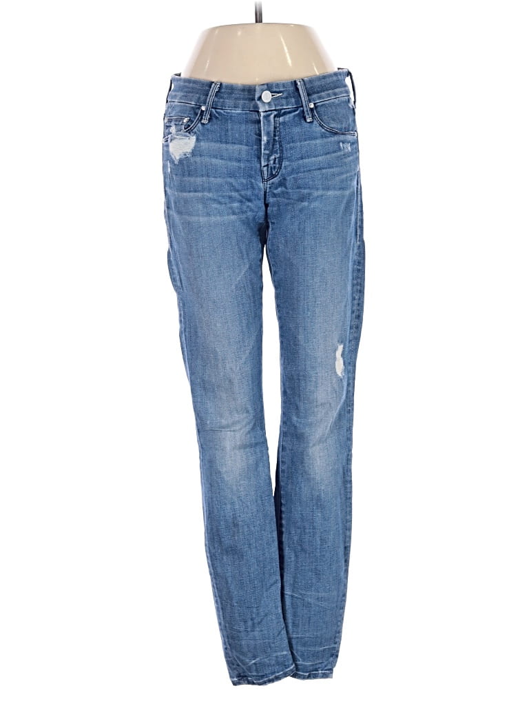 Pre-owned Mother Jeans In Blue