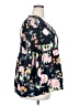 Avenue 100% Viscose Blue 3/4 Sleeve Blouse Size 18 - 20 Plus - photo 4
