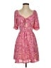 Sienna Sky 100% Polyester Paisley Pink Cocktail Dress Size S - photo 1