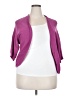 Woman Within Purple Cardigan Size 18 (estimated) - photo 1