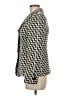 Armani Collezioni 100% Virgin Wool Houndstooth Ivory Wool Blazer Size 6 - photo 5
