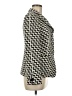 Armani Collezioni 100% Virgin Wool Houndstooth Ivory Wool Blazer Size 6 - photo 4