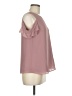 Q&A 100% Polyester Pink Sleeveless Blouse Size M - photo 4