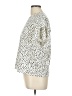 Shein Polka Dots Ivory Short Sleeve Blouse Size L - photo 5
