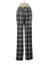 Adam Lippes 100% Wool Plaid Black Wool Pants Size 2 - photo 2