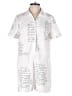 Shein 100% Polyester White Romper Size 6 - photo 1