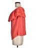 Rebecca Minkoff 100% Polyester Orange Short Sleeve Blouse Size M - photo 5