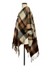 St. John's Bay 100% Acrylic Brown Tan Poncho Size OSFA - photo 5