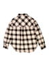 Zara Plaid Tan Long Sleeve Button-Down Shirt Size 10 - photo 2