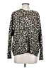 Vince Camuto Animal Print Brown Pullover Sweater Size S - photo 1