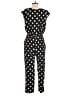 Corey Lynn Calter 100% Viscose Polka Dots Black Jumpsuit Size S - photo 2