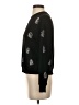Marled Print Black Pullover Sweater Size XS - photo 5