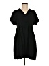 Universal Thread 100% Cotton Solid Black Casual Dress Size S - photo 1