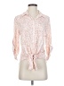 Lost + Wander 100% Rayon Pink 3/4 Sleeve Blouse Size XS - photo 1