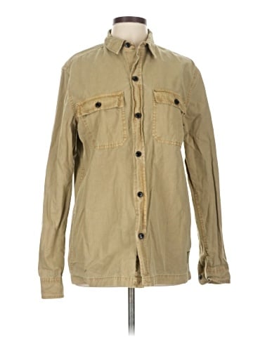 Super Dry Long Sleeve Button-Down Shirt (view 1)