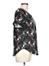Unbranded Black Short Sleeve Blouse Size L - photo 4