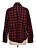 Riders by Lee 100% Polyester Plaid Red Long Sleeve Blouse Size L - photo 2