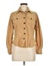 Assorted Brands 100% Polyester Tan Yellow Long Sleeve Blouse Size M - photo 1