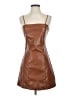 Love Tree 100% Polyurethane Brown Cocktail Dress Size S - photo 1