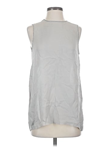 Vince. Sleeveless Silk Top (view 1)