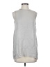 Vince. 100% Silk Silver Gray Sleeveless Silk Top Size XS (petite) - photo 1