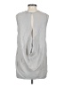 Vince. 100% Silk Silver Gray Sleeveless Silk Top Size XS (petite) - photo 2