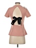 Bebe Pink Short Sleeve T-Shirt Size XS - photo 2