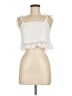 Aurum 100% Rayon White Sleeveless Blouse Size 8 - photo 1
