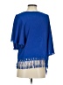 Blue Sketch 100% Polyester Blue 3/4 Sleeve Blouse Size S - photo 2