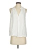Maven West 100% Cupro White Sleeveless Blouse Size XS - photo 1