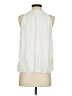 Maven West 100% Cupro White Sleeveless Blouse Size XS - photo 2