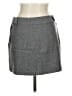 American Eagle Outfitters Tweed Gray Wool Skirt Size 10 - photo 2