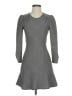DRA Argyle Gray Cocktail Dress Size S - photo 1